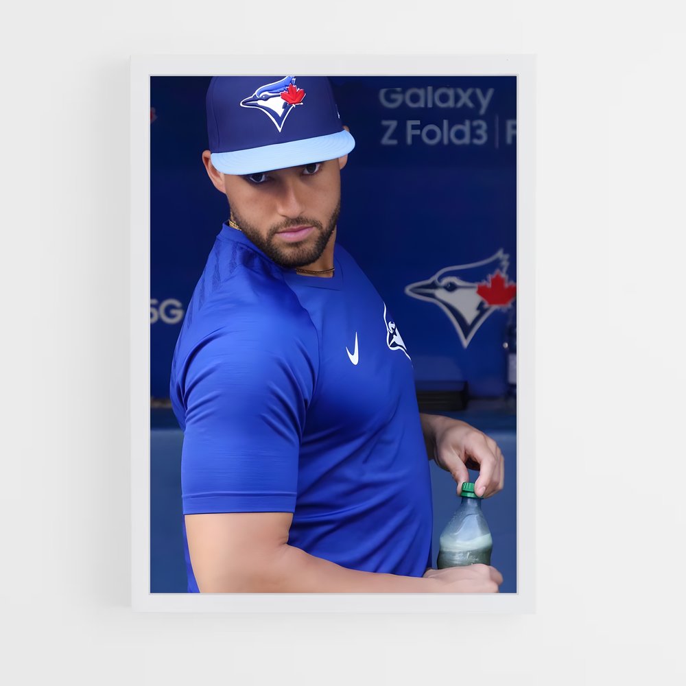 Poster Le Savoir-Faire de George – affiche Baseball (vue 3)